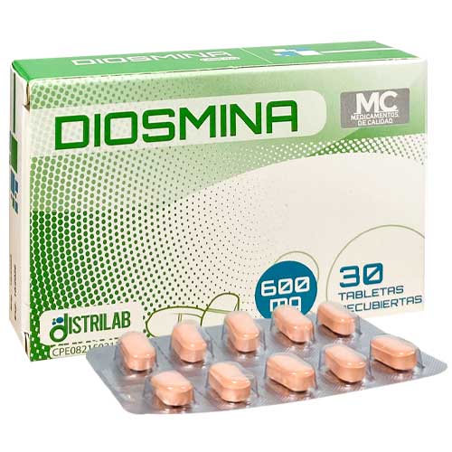DIOSMINA 600MG TAB X 30 (DISTRILAB)